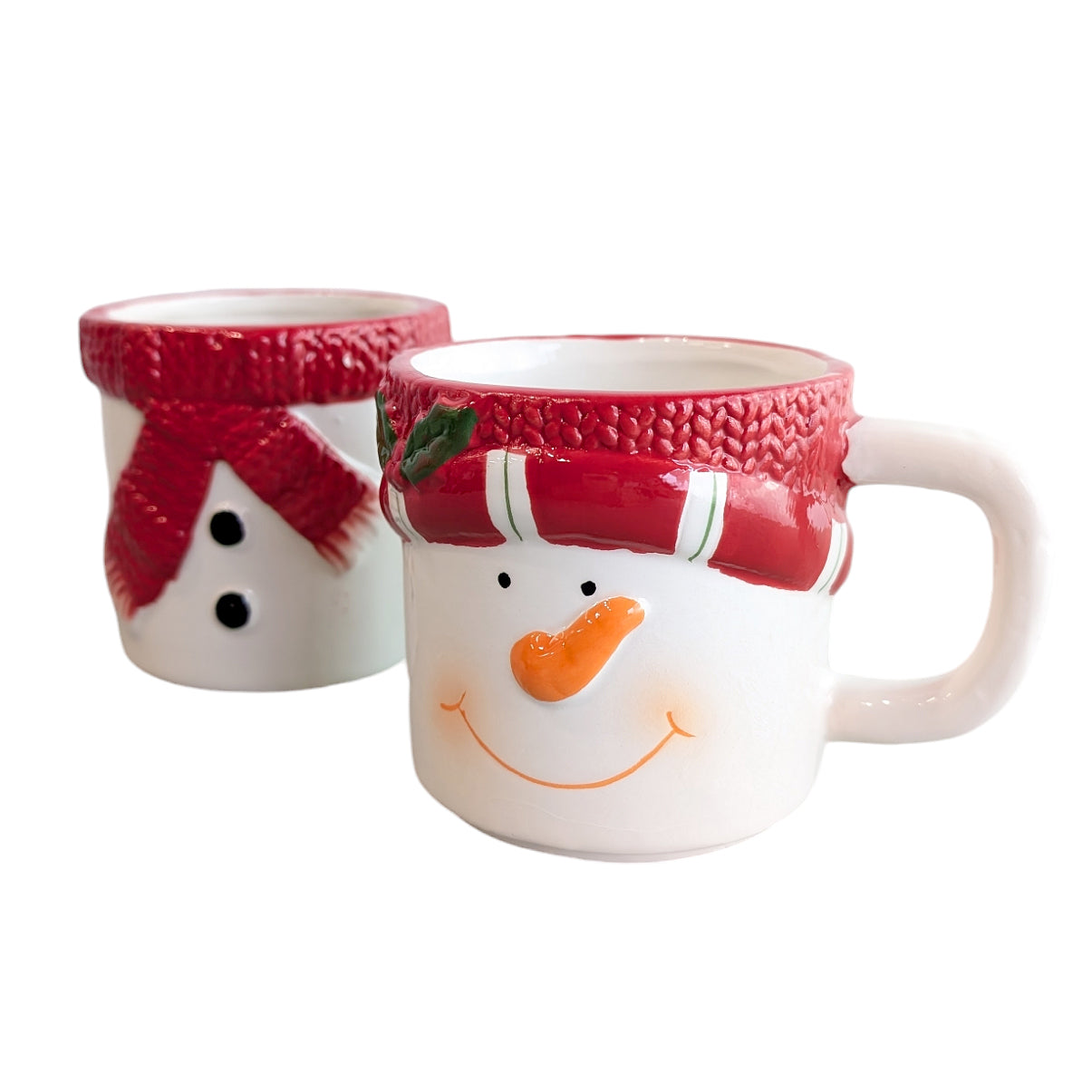 2-pc Snowman Mugs