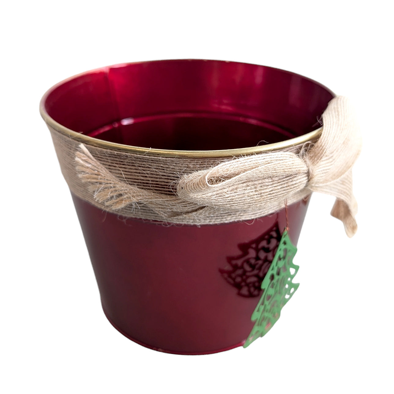 Red Plant Holder