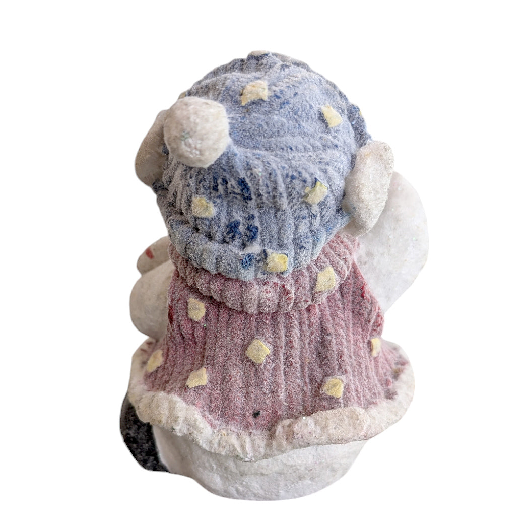 Cute Snowman with Candy Cane