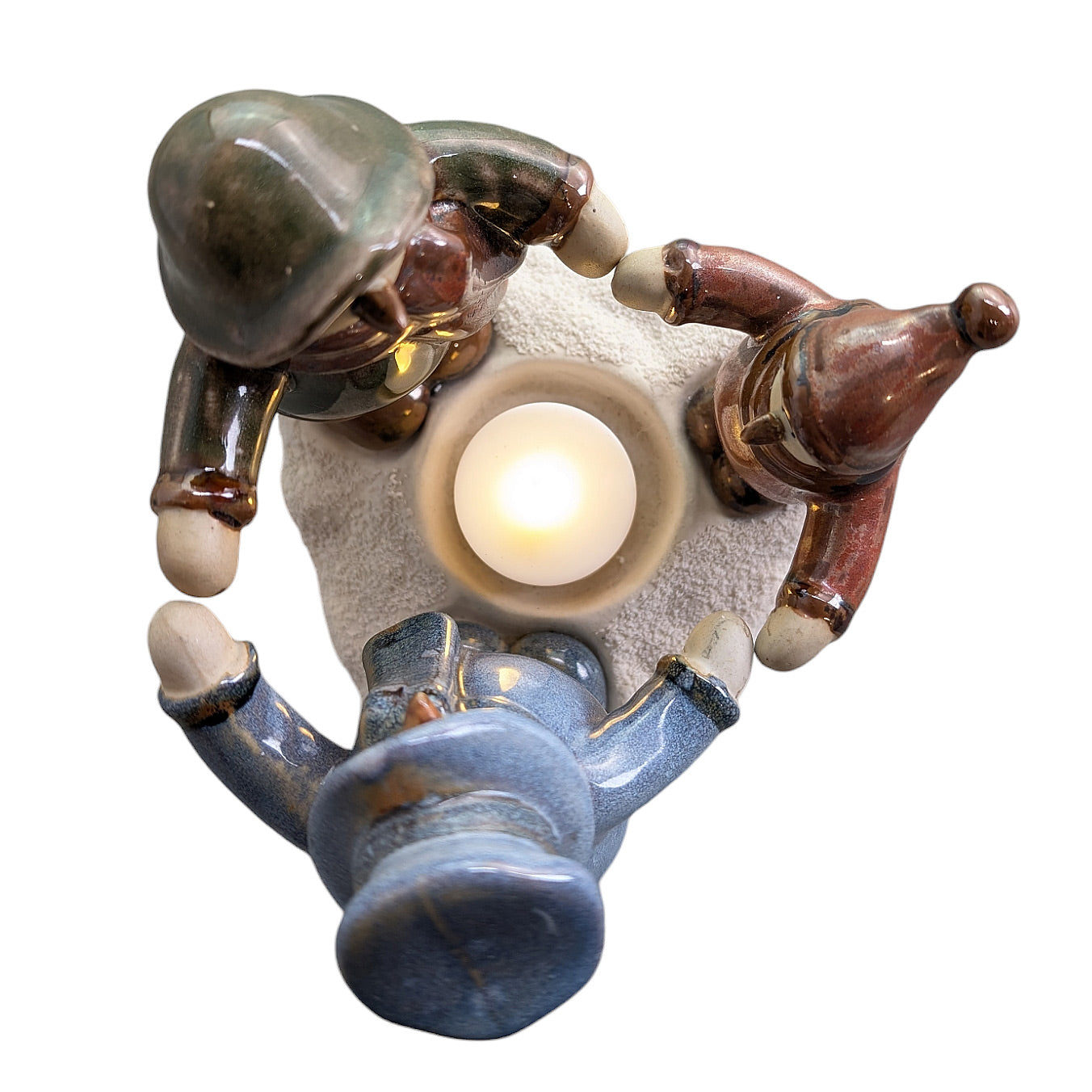 Warm Snowmen Candle