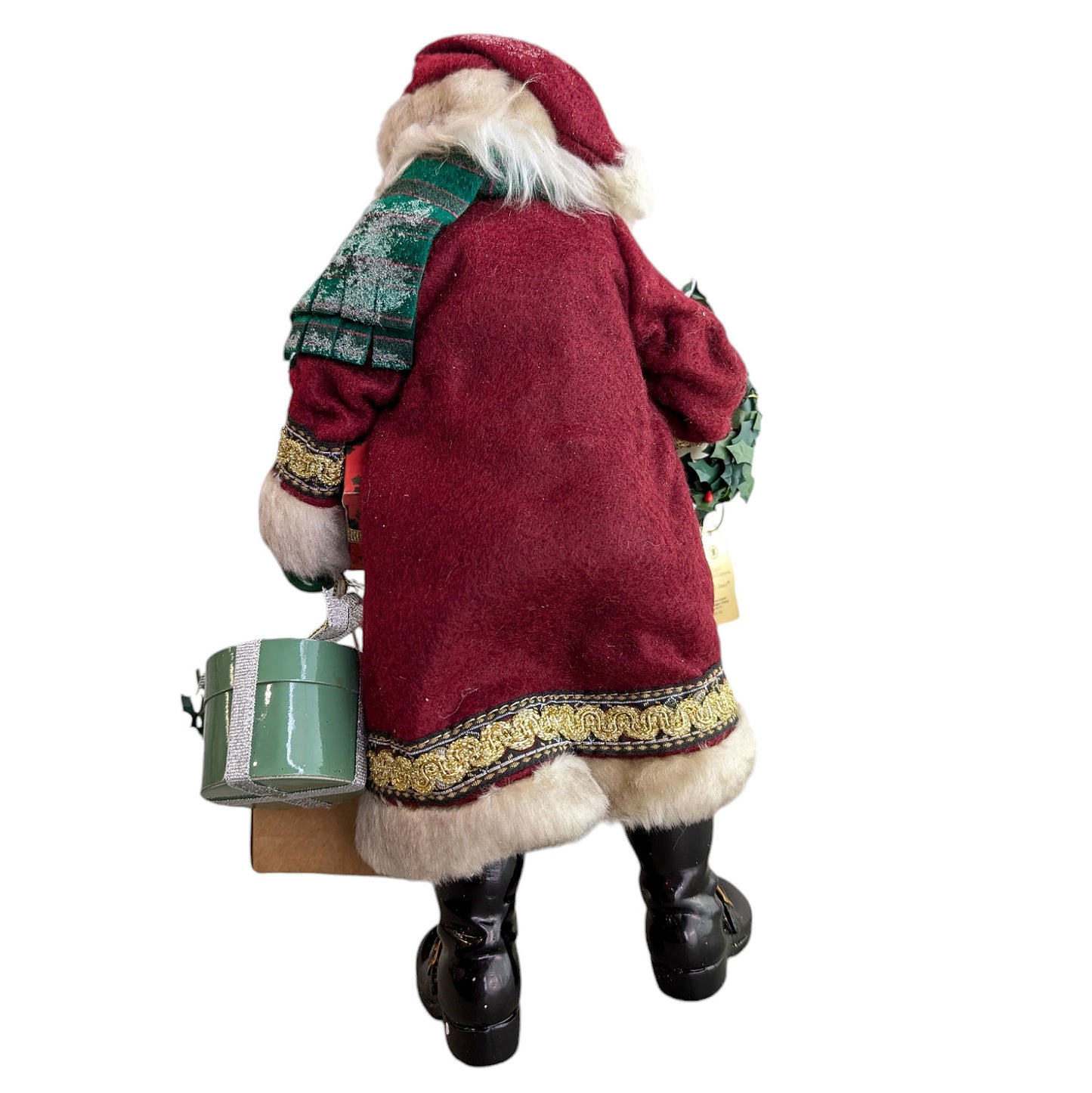 Vintage Santa with Gifts Figurine