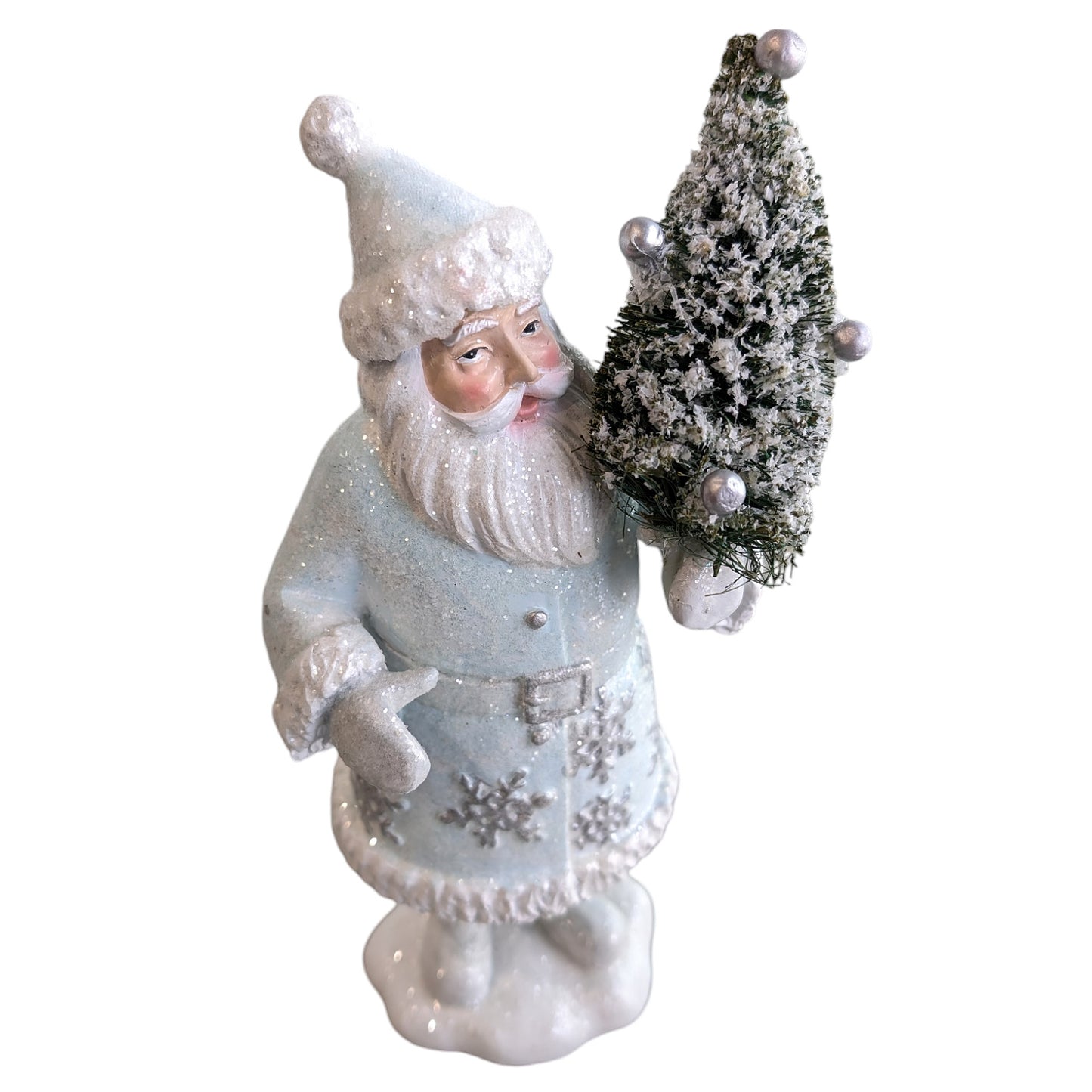 Santa with Mini Christmas Tree