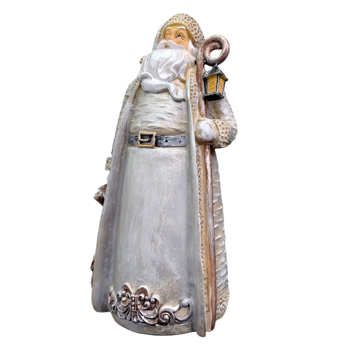 Santa with Staff & Lamp