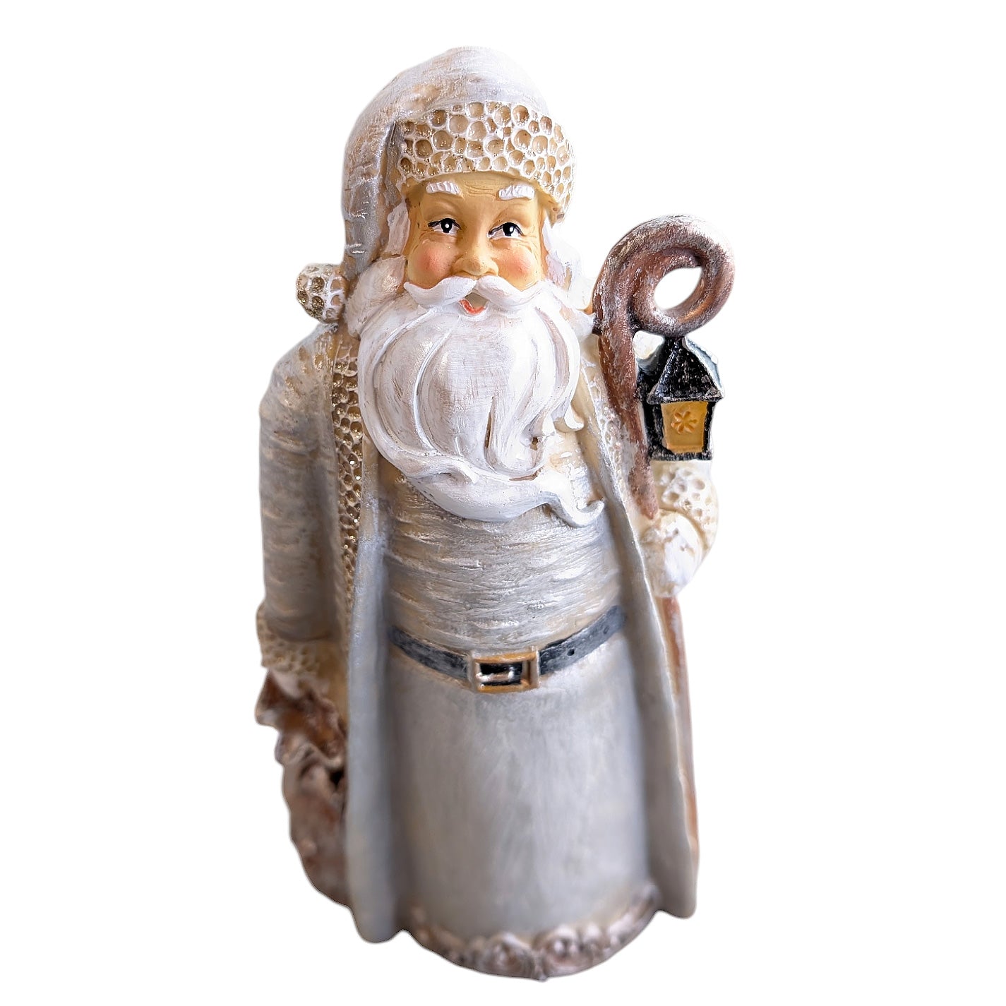 Santa with Staff & Lamp