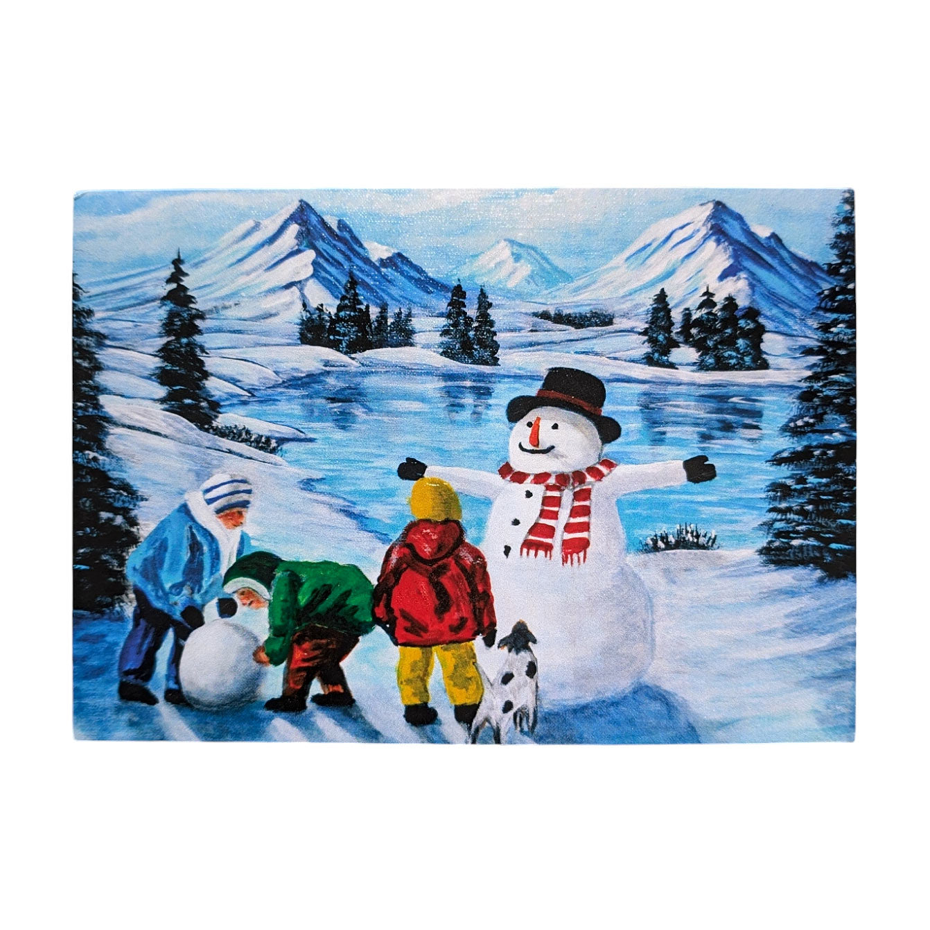 Greeting Card - Snowman