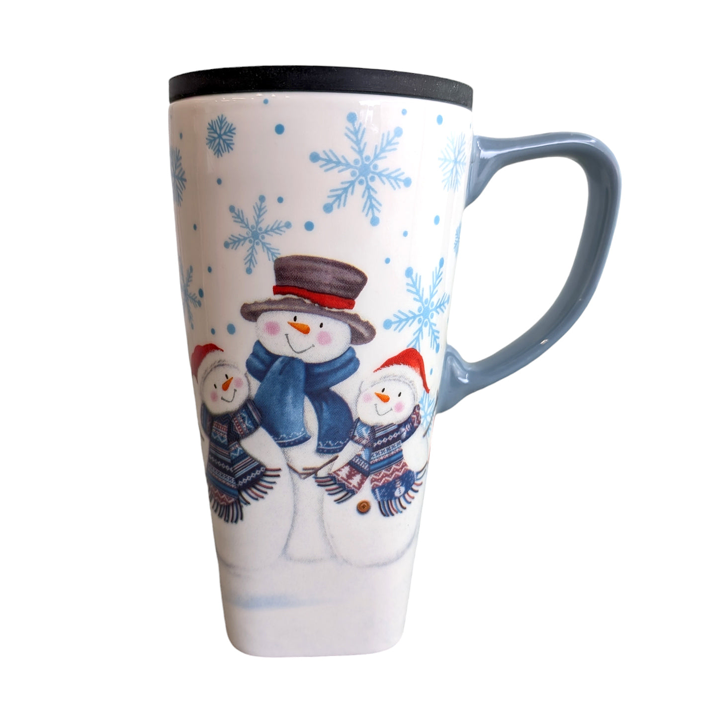 Snowman Mug with Lid