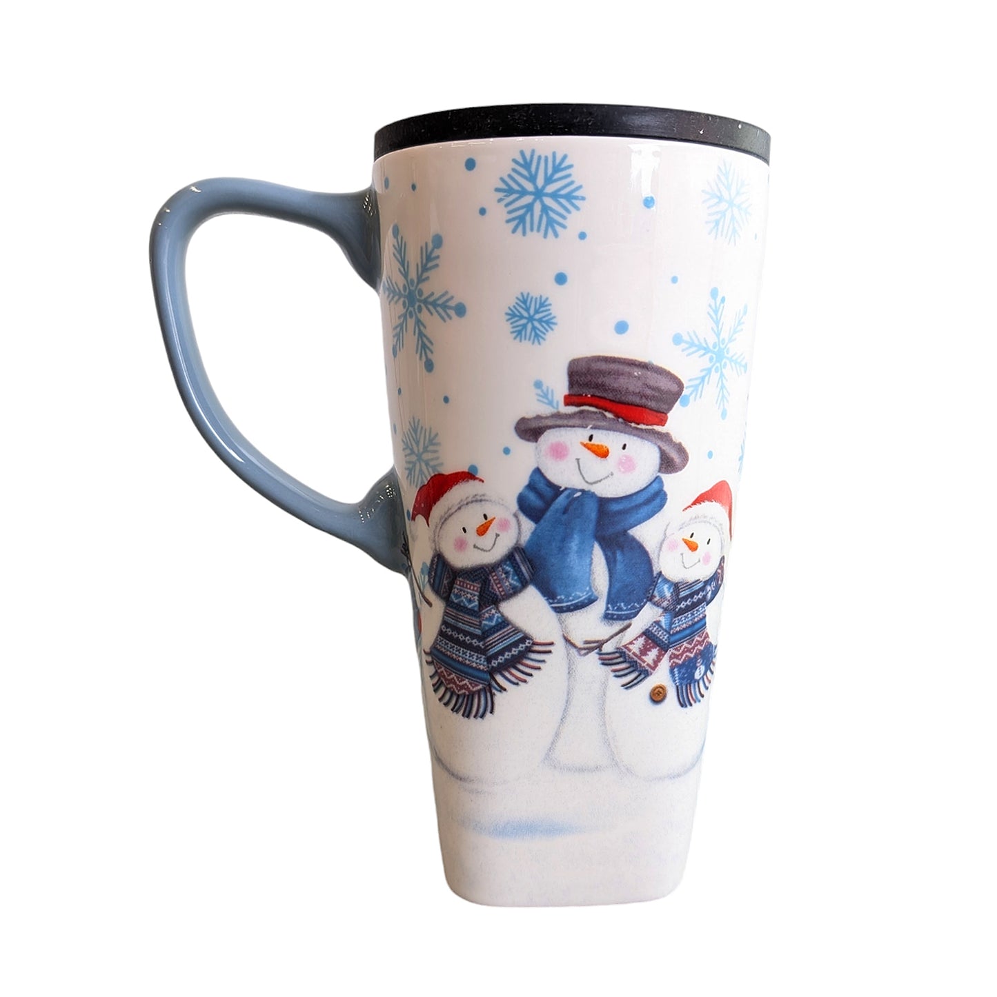 Snowman Mug with Lid