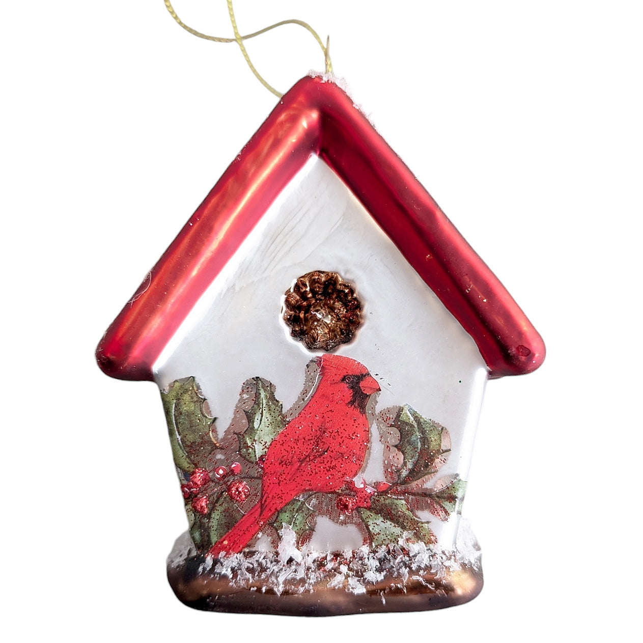 Tree Ornament - Ceramic Bird House