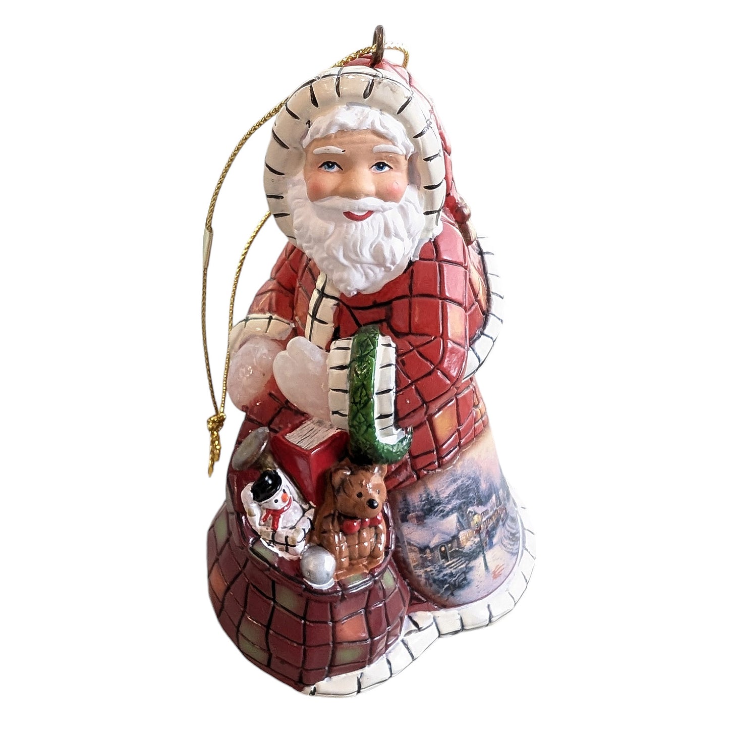 Tree Ornament - Ceramic Santas