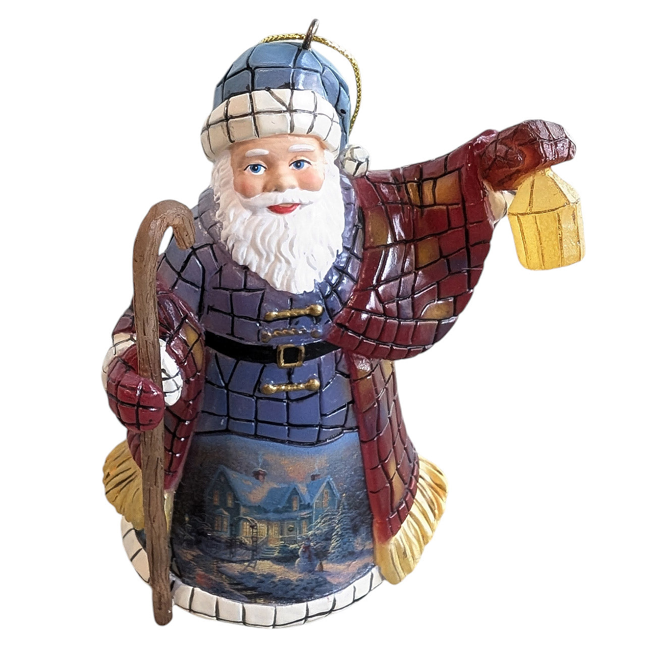Tree Ornament - Ceramic Santas