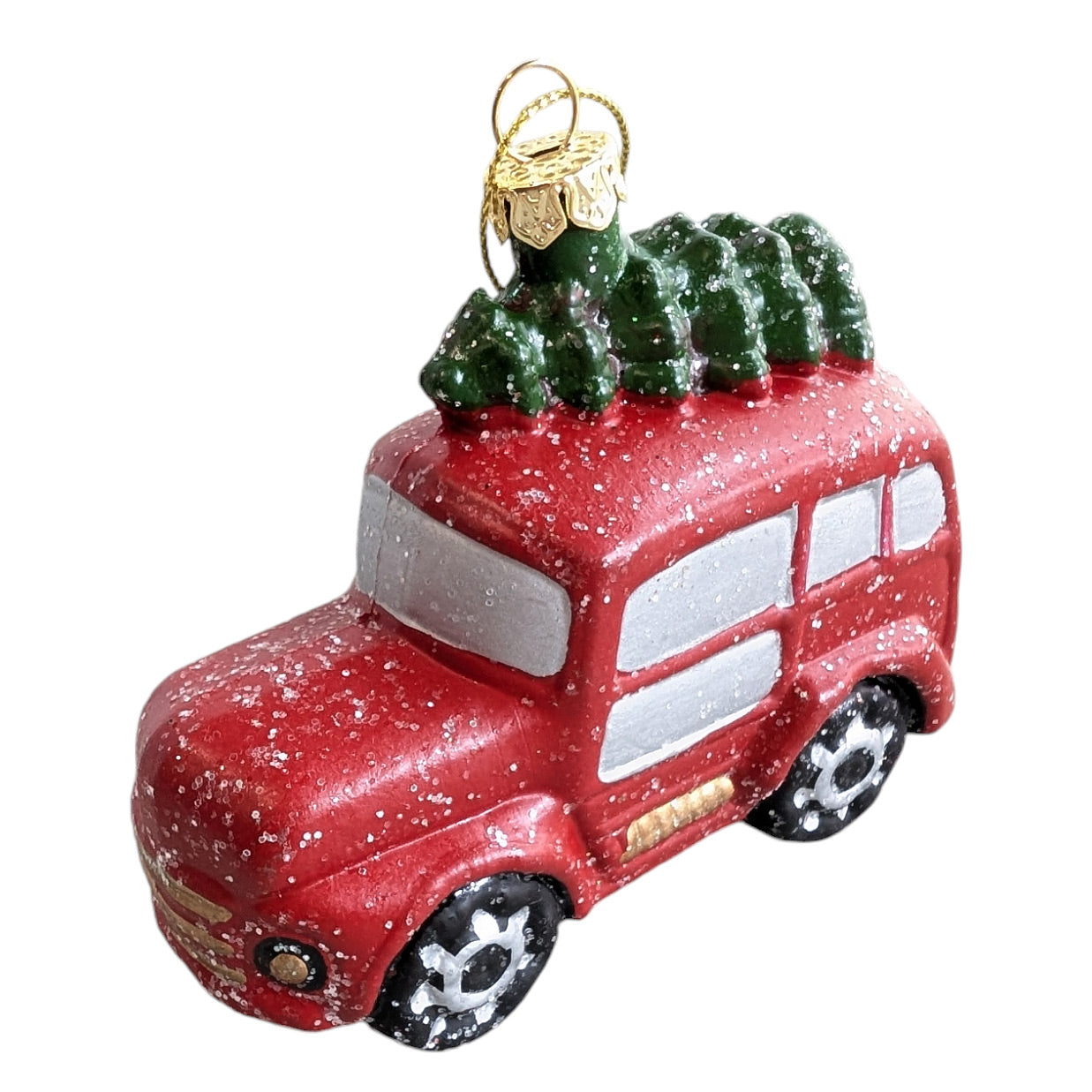 Tree Ornament - Red Car