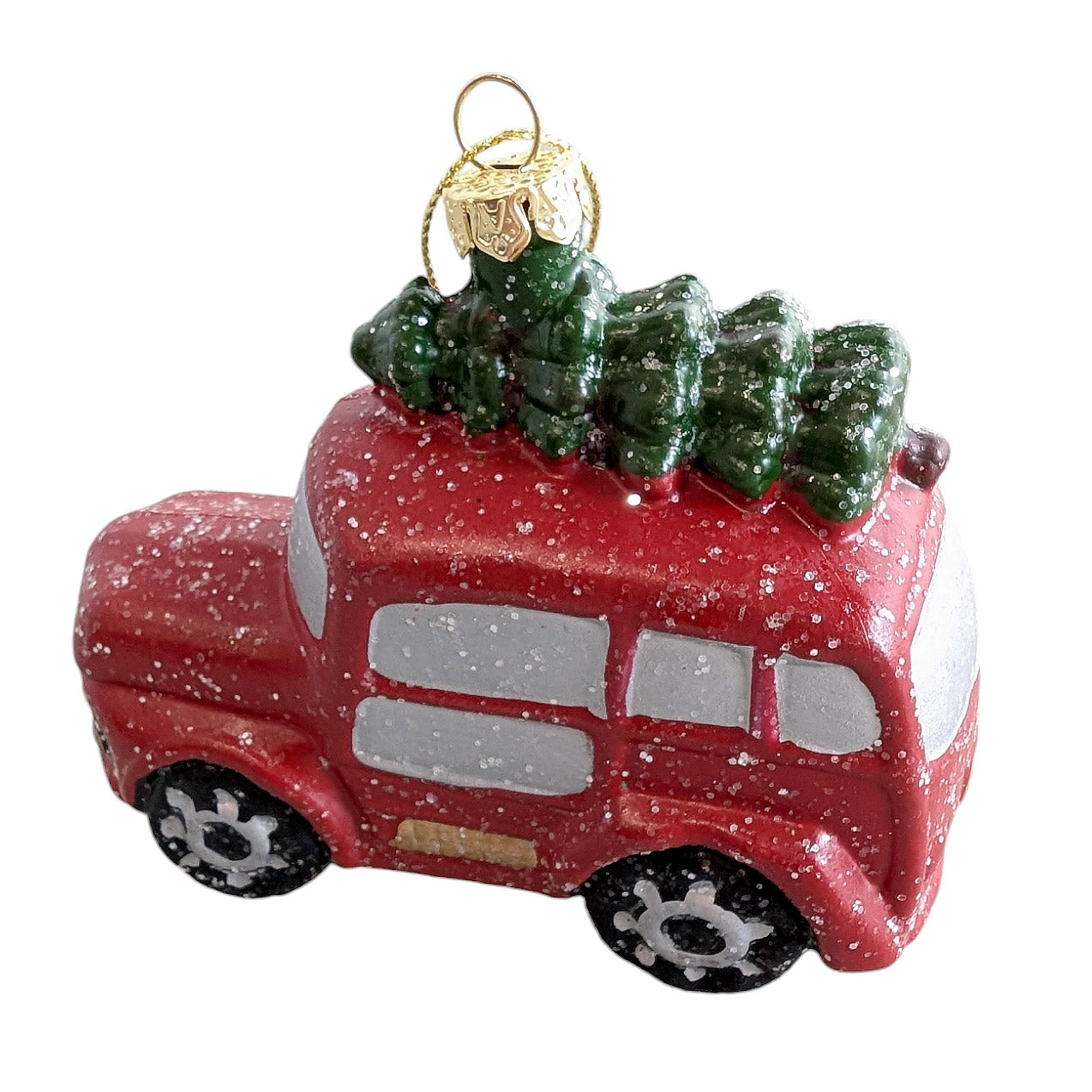 Tree Ornament - Red Car