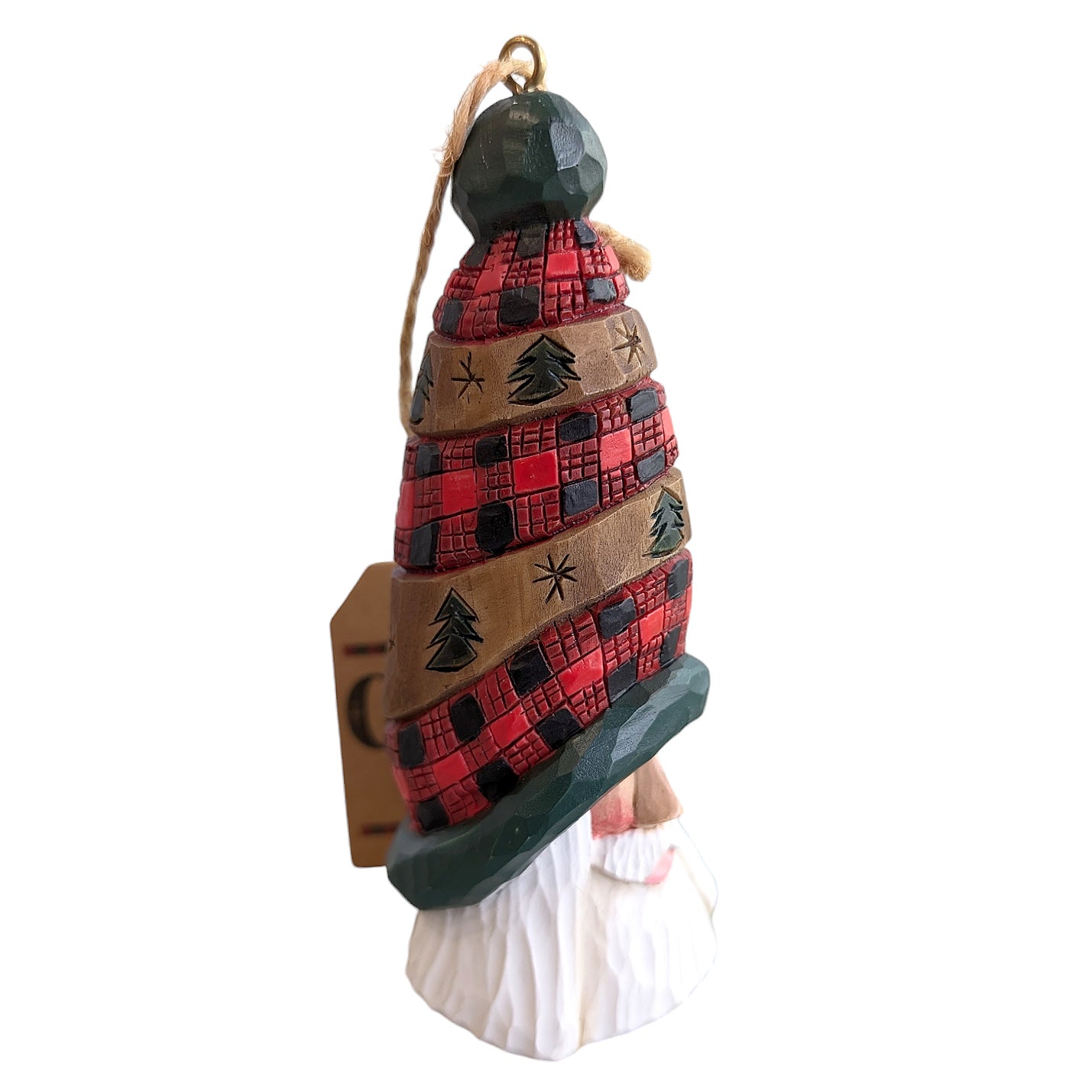 Tree Ornament - Resin Santa Heads