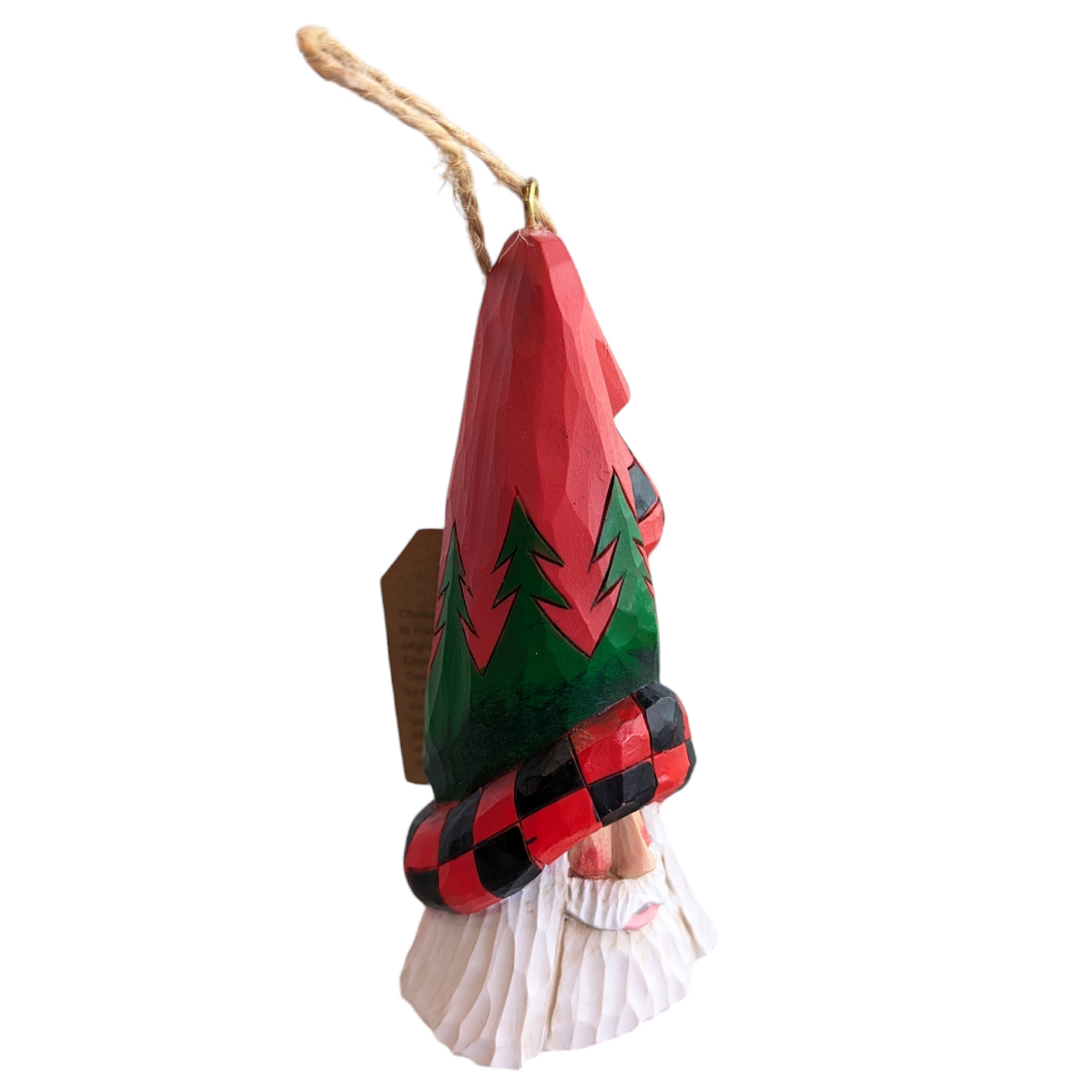 Tree Ornament - Resin Santa Heads