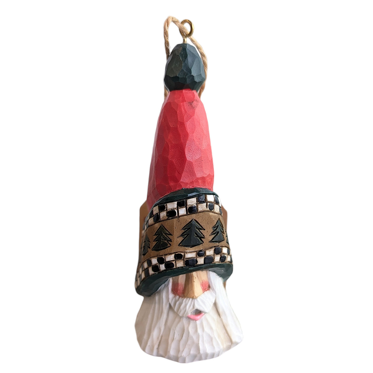 Tree Ornament - Resin Santa Heads