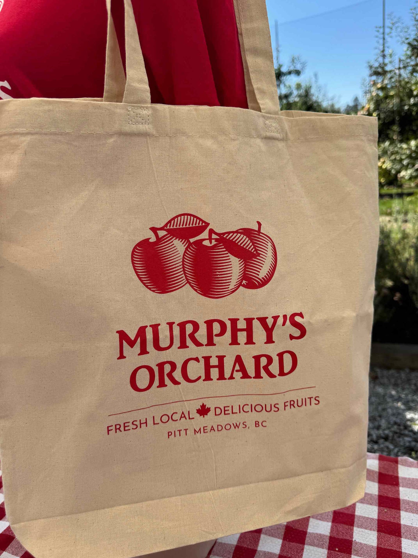 Orchard Canvas Tote Bag