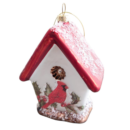 Tree Ornament - Ceramic Bird House