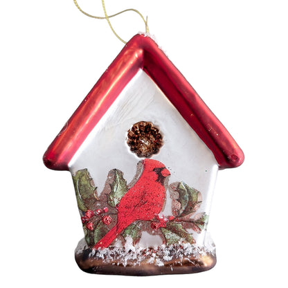 Tree Ornament - Ceramic Bird House